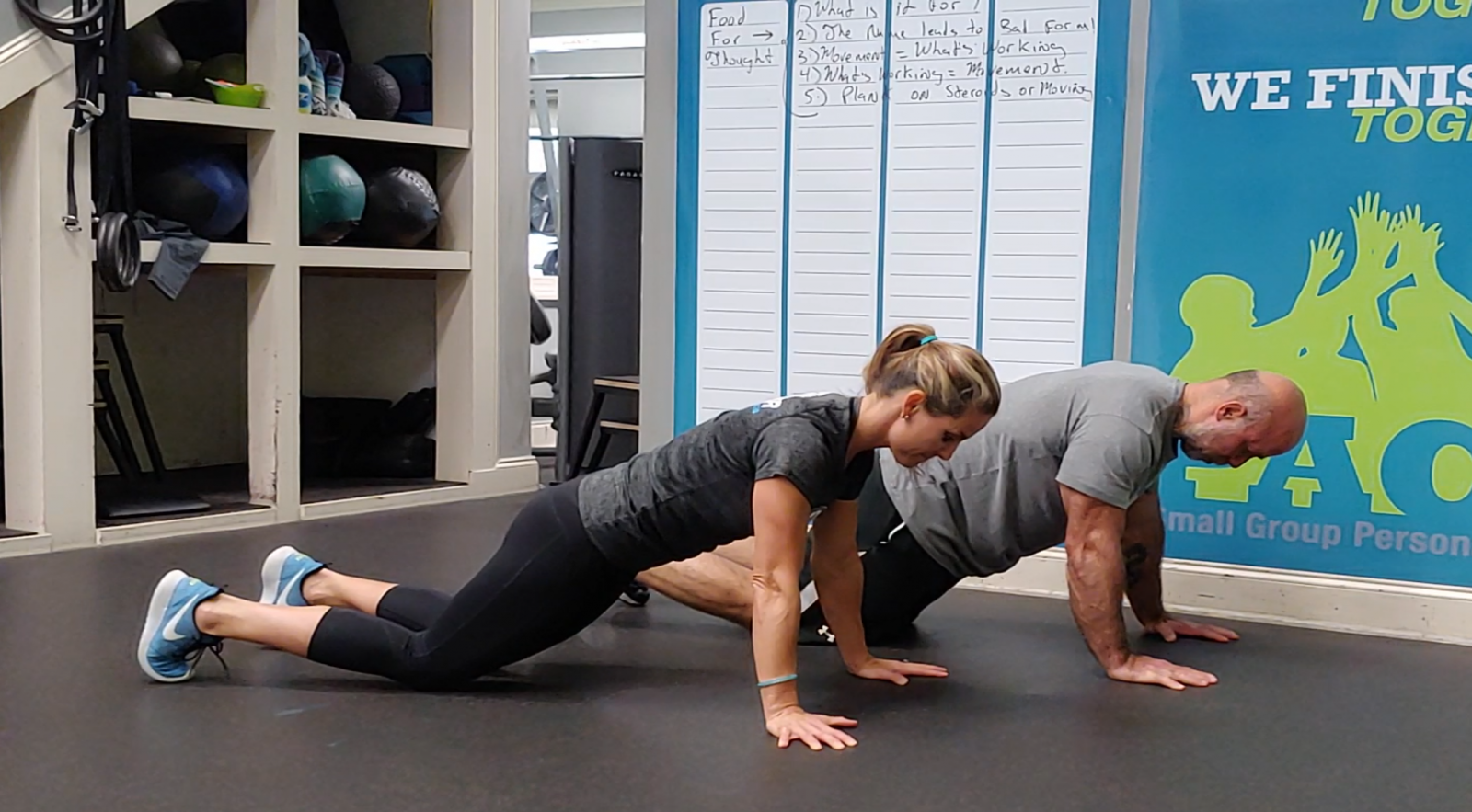 Four Exercises That Will Help You Build up to a Pushup Fitness Together